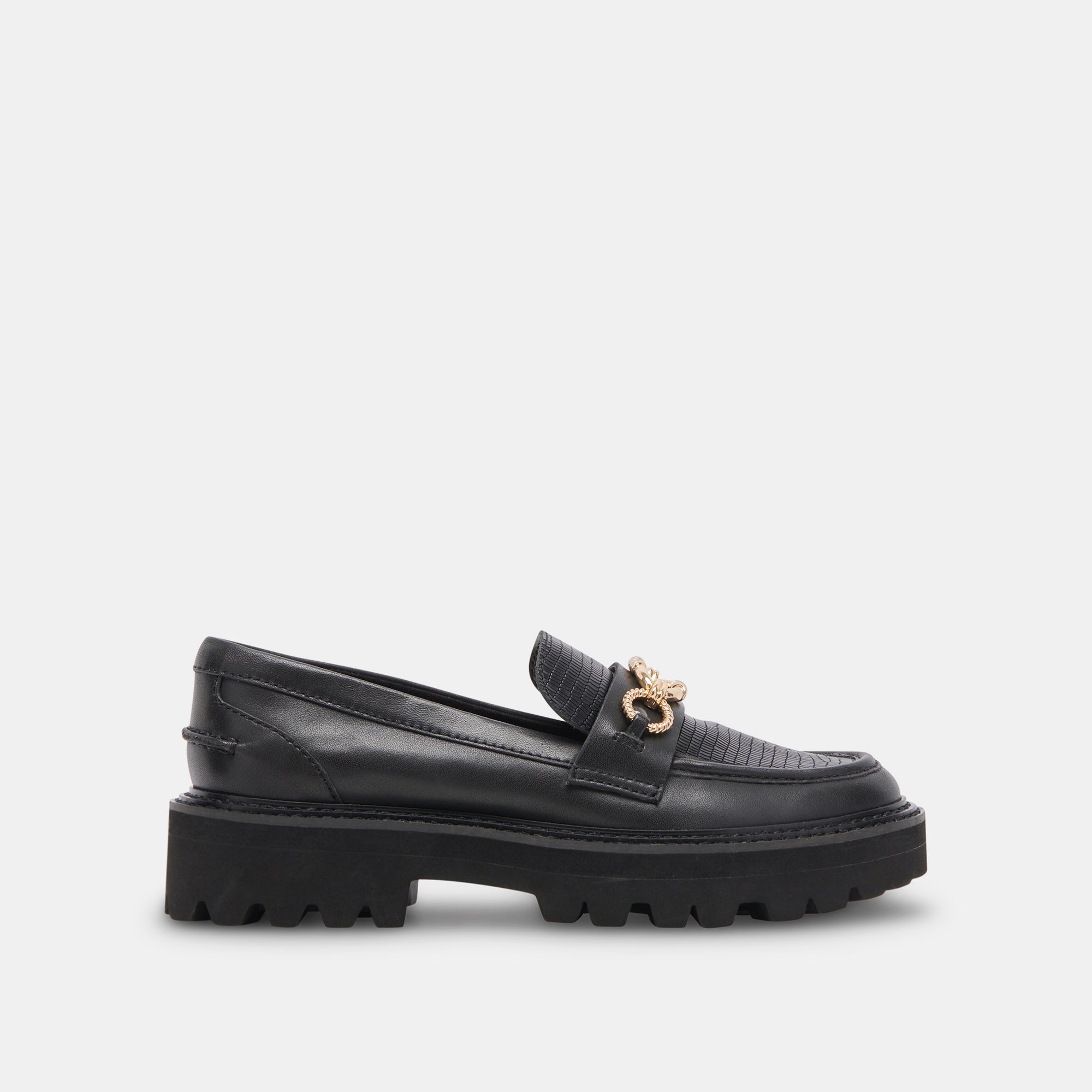 MAMBO Black Multi Leather Loafers for Men & Women - Comfortable & Stylish Slip-On Shoes for Casual Wear, Office & Travel