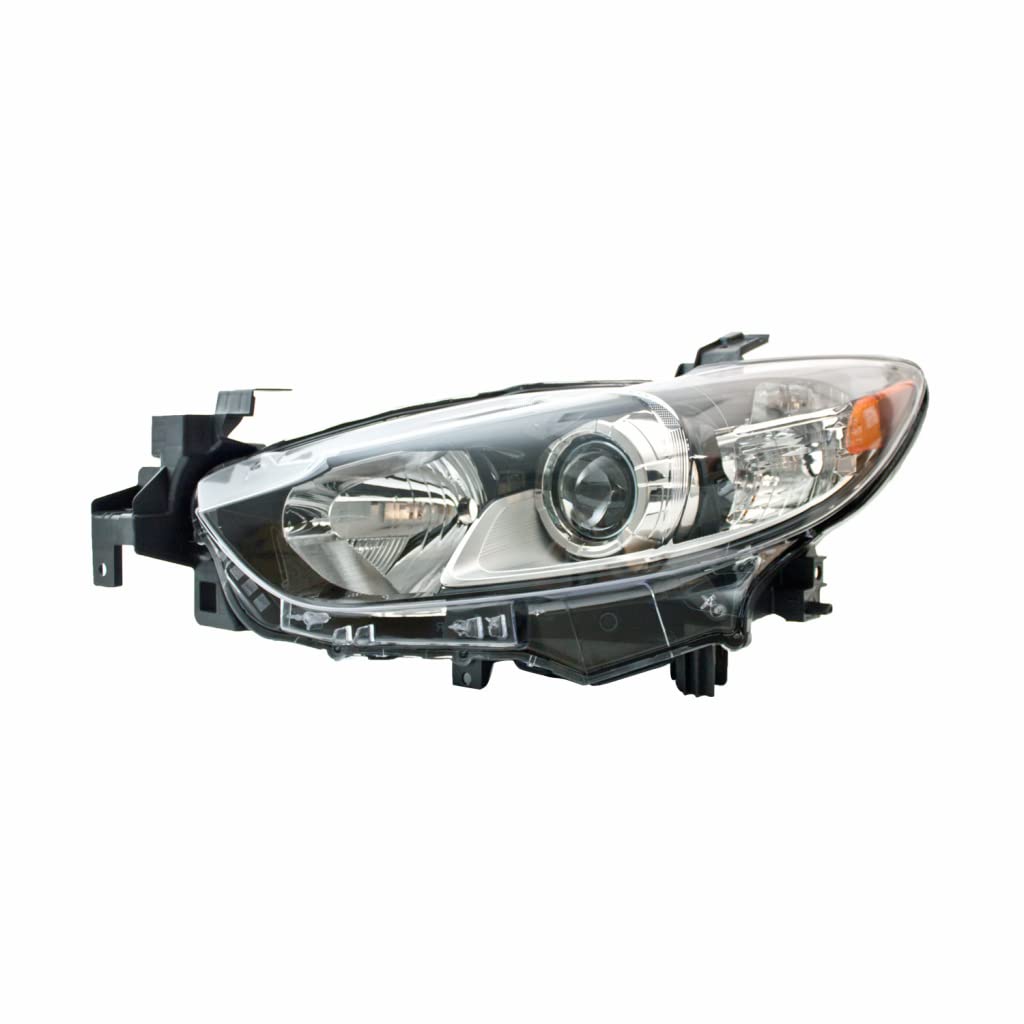 CAPA Certified Mazda 6 Headlight Assembly - Driver Side (2014-2017) | Compatible with MA2518160 & GMP2-51-0L0 | Perfect for Night Driving & Replacement