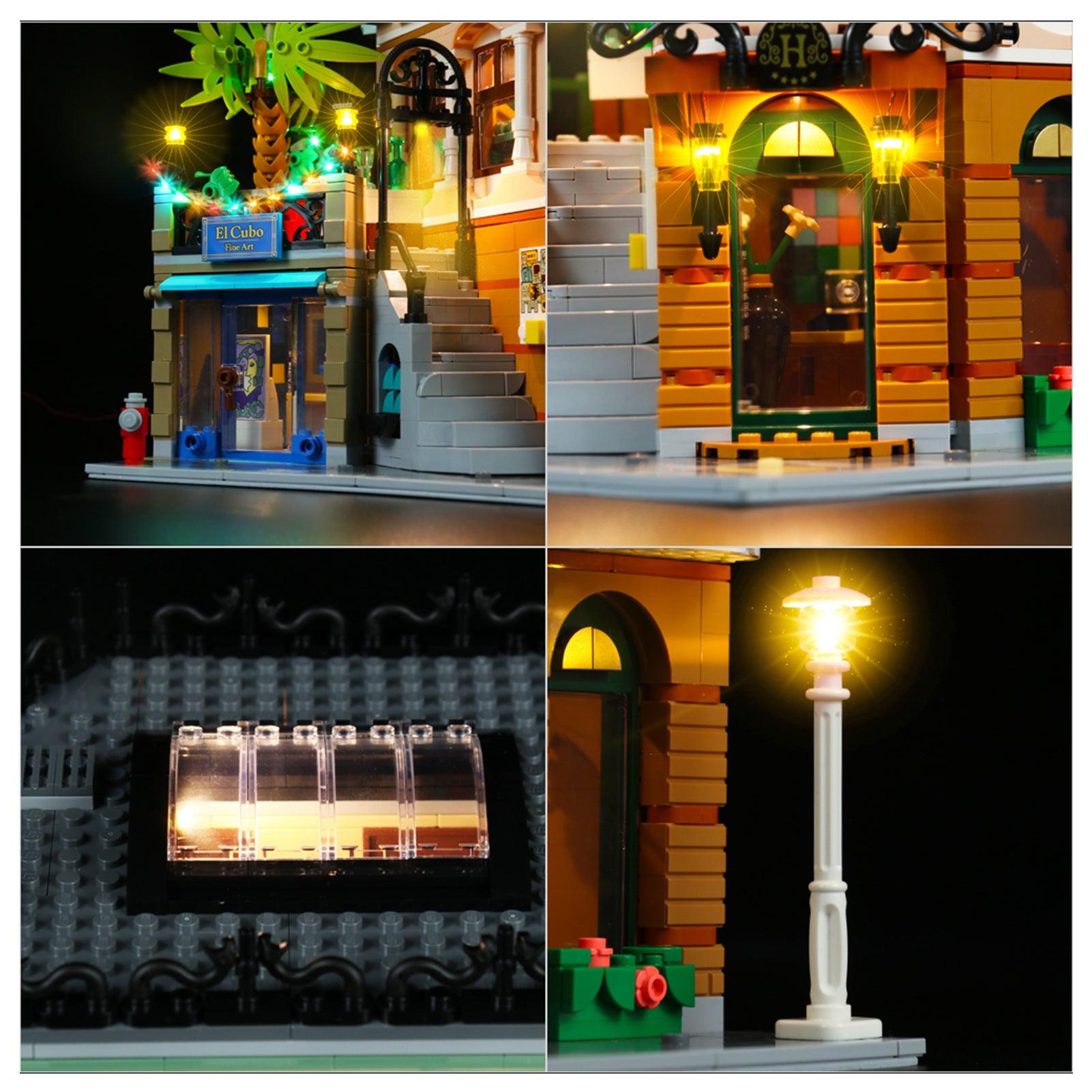 LEGO Architecture Boutique Hotel 10297 Light Kit - Compatible LED Lighting Set for Model Building - Perfect for Home Display & Collector Showcase