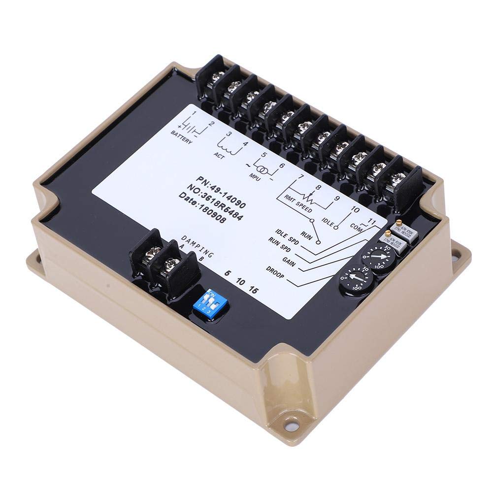 Electronic Governor & Speed Controller for Generator - Aluminum Short Circuit Protection, Auto Start Unit - Perfect for Home Backup Power, RV, and Outdoor Camping