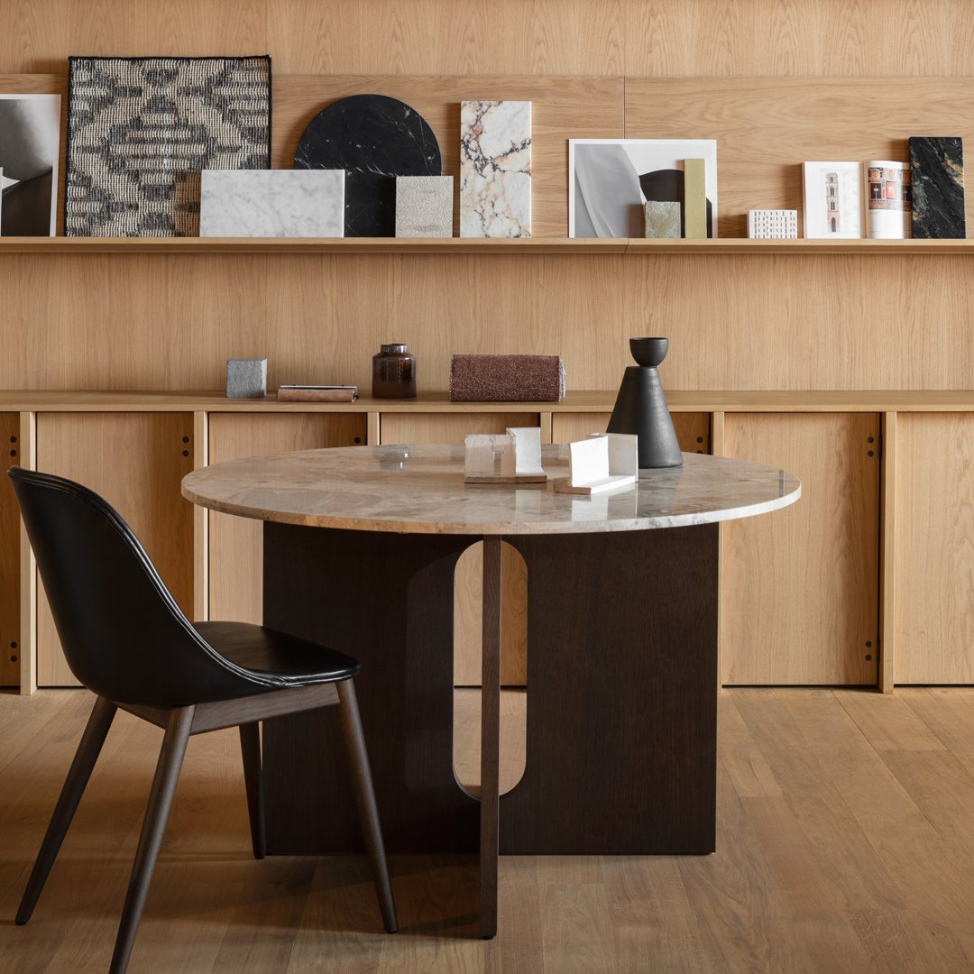 Stylish Androgyne Dining Table - Modern & Versatile for Kitchen, Dining Room, or Office | Perfect for Small Spaces & Entertaining Guests