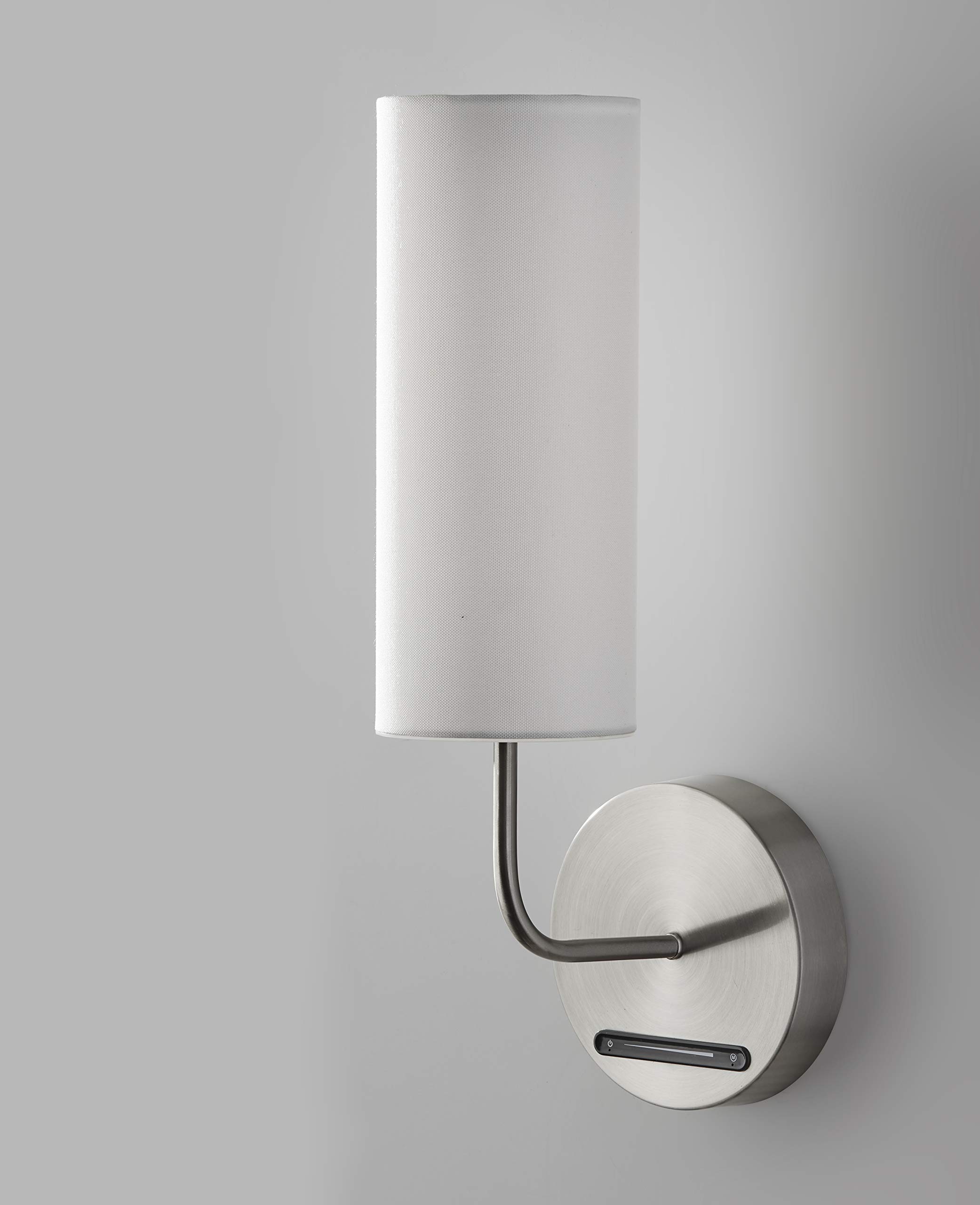 Adesso Smart Home Circadian LED Wall Light with Smart Switch - Alexa Compatible, Certified for Humans Device - Perfect for Bedroom, Living Room & Home Automation