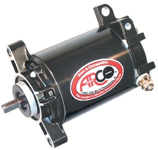 OMC Starter Motor Replacement for 90-115 HP Outboard Engines - Compatible with Arco Starting & Charging Systems - Perfect for Marine Boat Engine Repairs & Maintenance
