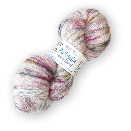 Berroco Artesia Alpaca Kid Mohair Blend Yarn (4808 - Camellia) | Soft Knitting & Crochet Yarn for Scarves, Sweaters & Winter Crafts