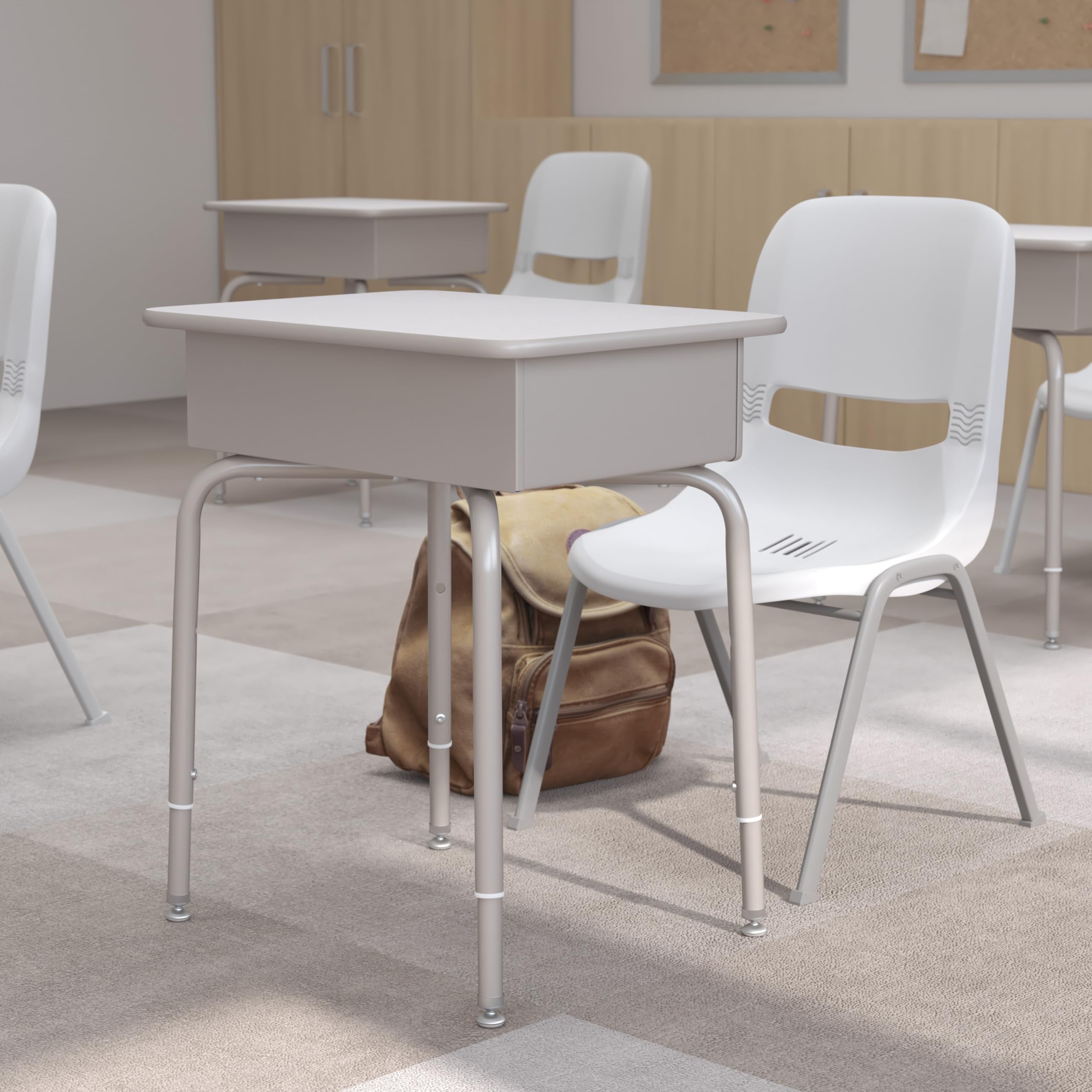 Adjustable Height Student Desk - 24