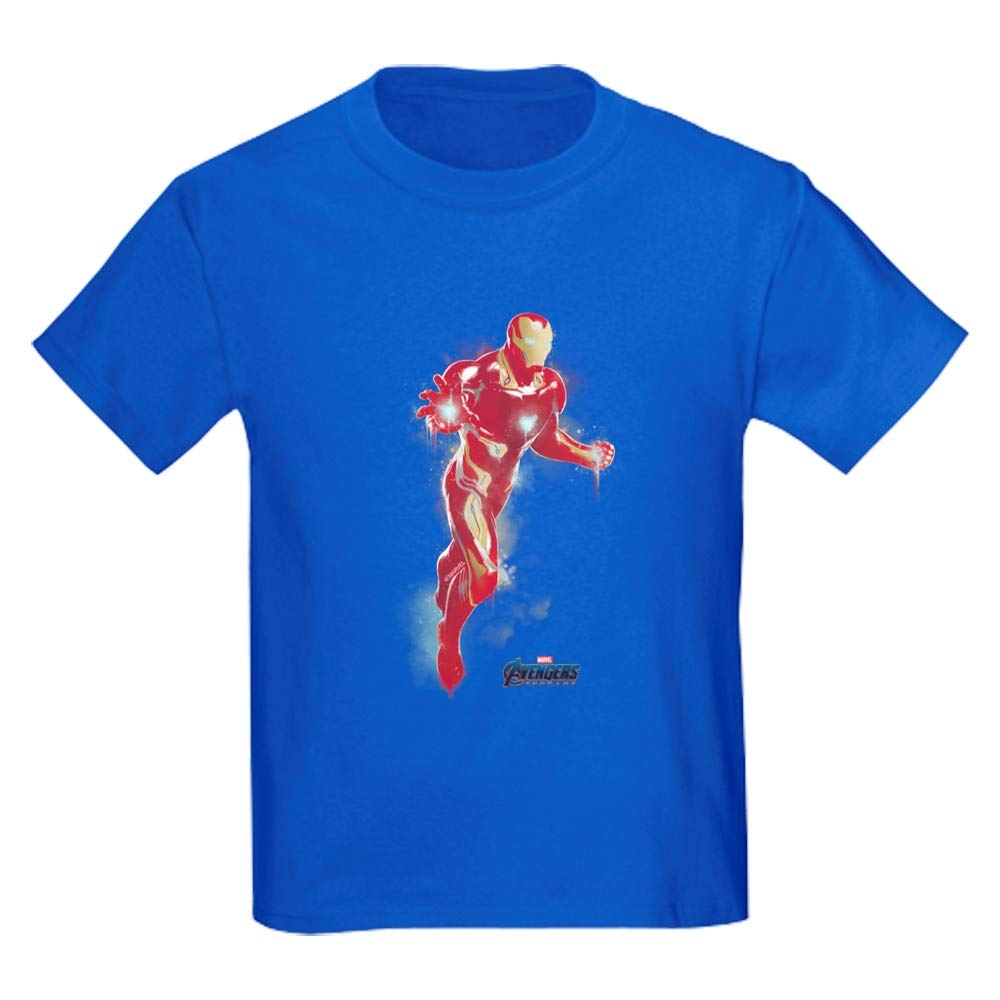 Iron Man Kids Dark T-Shirt - Youth Superhero Tee for Boys & Girls | Perfect for Halloween, Cosplay & Everyday Wear