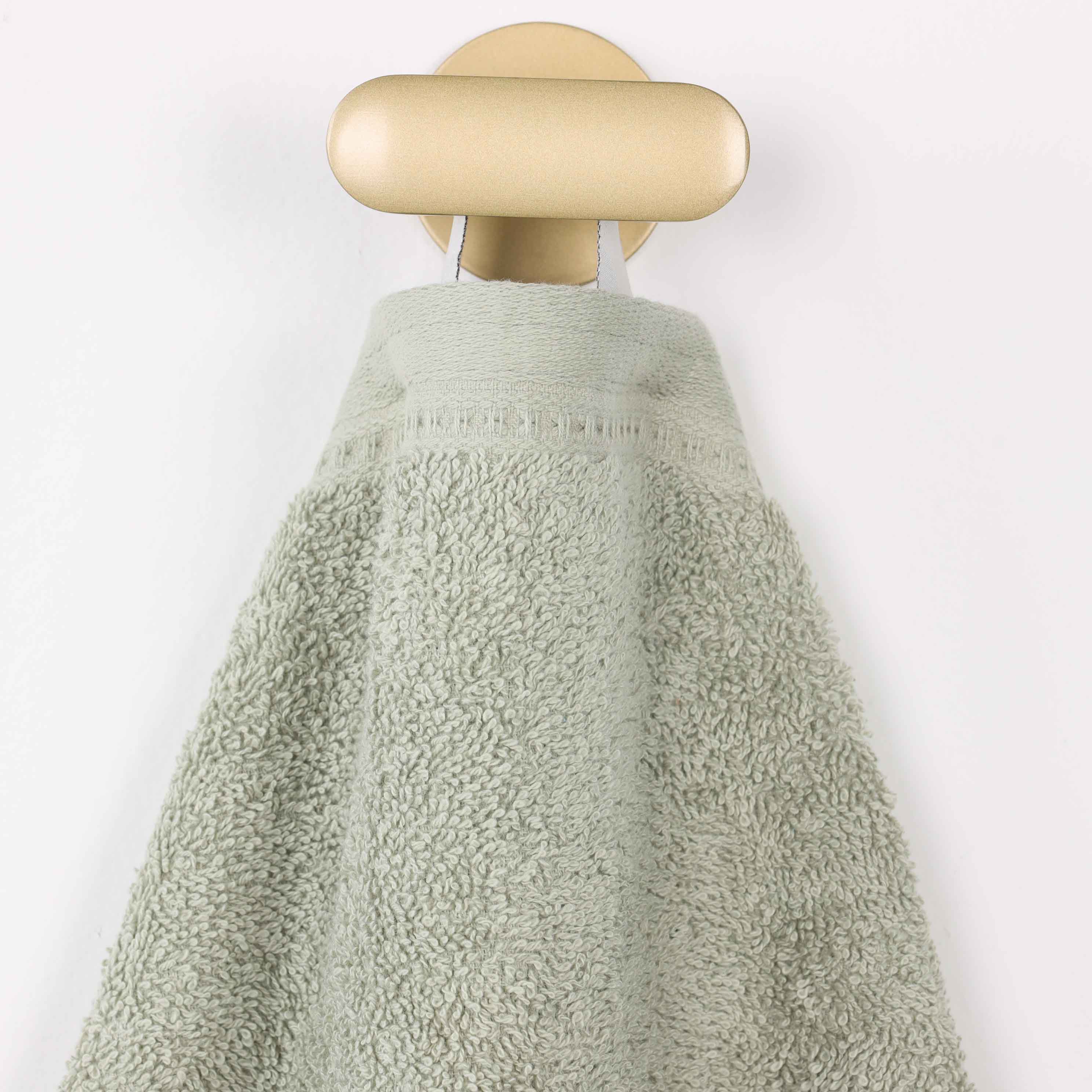 Premium Honeycomb Textured Waffle Border Cotton Bath Towels Set of 4 - Ultra Soft & Absorbent for Spa, Bathroom & Beach Use