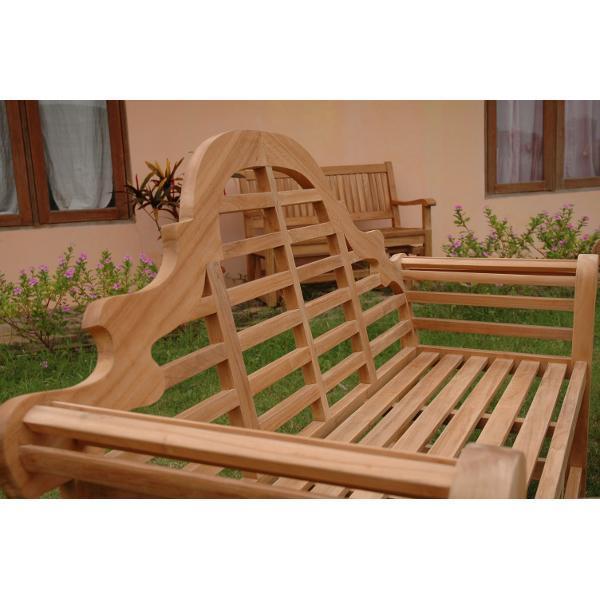 Premium Marlborough 3-Seater Outdoor Bench - Weather-Resistant Patio Furniture for Garden, Porch & Backyard Relaxation
