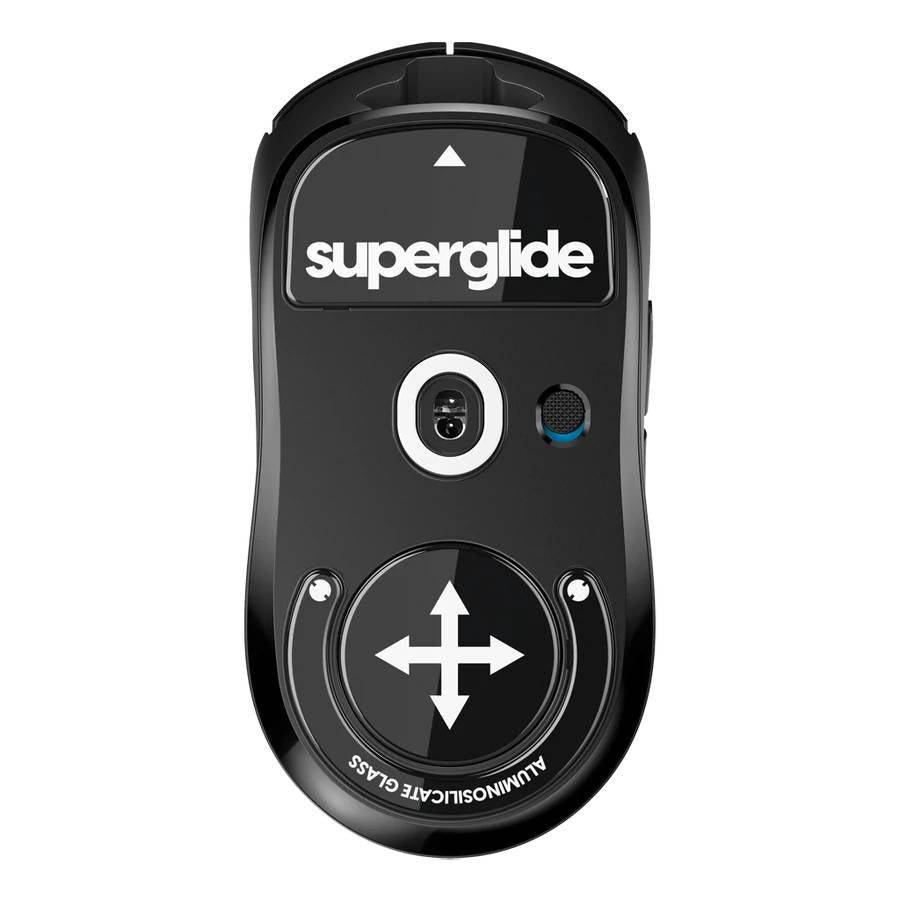 Pulsar Superglide Glass Mouse Skates for Logitech G Pro X Superlight - Ultra Smooth Gaming Mouse Feet for Esports & FPS Games - Perfect for Competitive Gaming & Professional Use