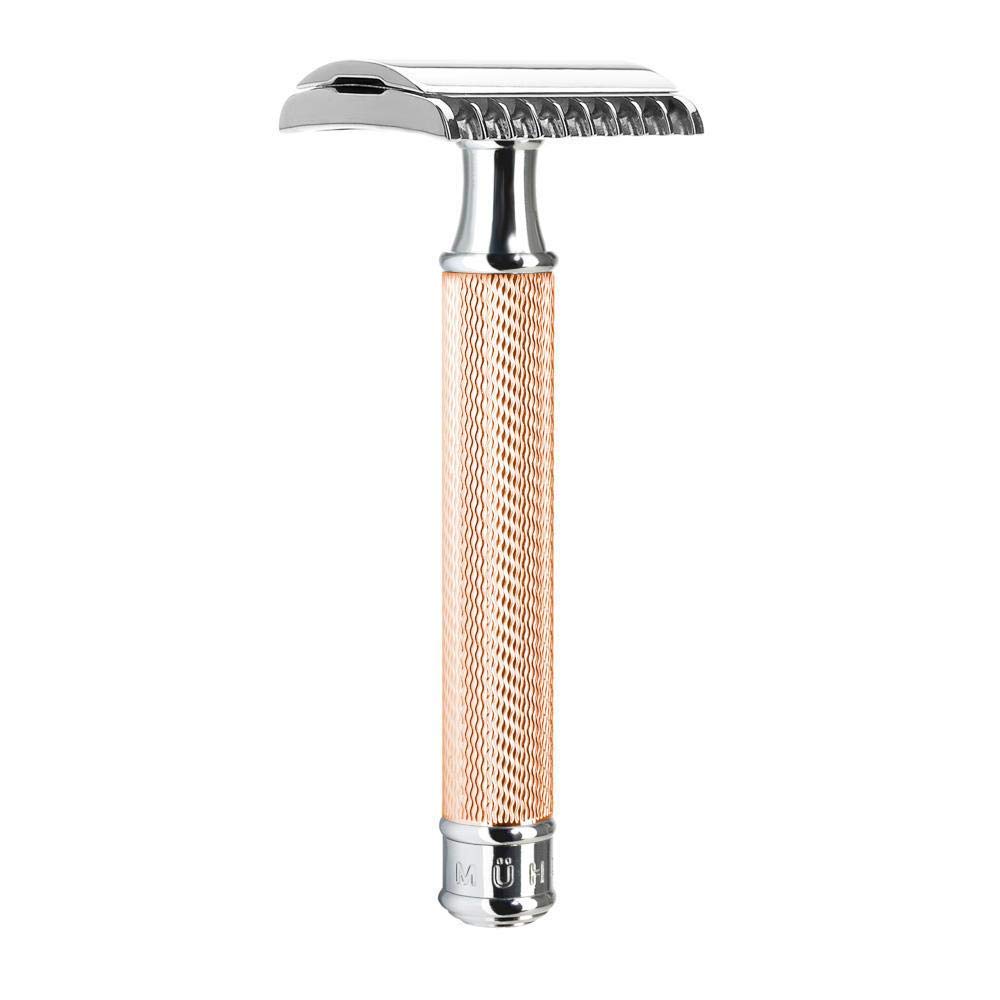 Premium MÜHLE Silvertip Badger Hair Safety Razor Set with Open Comb - Professional Barbershop Quality for Smooth Daily Shaving - Ideal for Home Grooming, Travel & Gift Giving