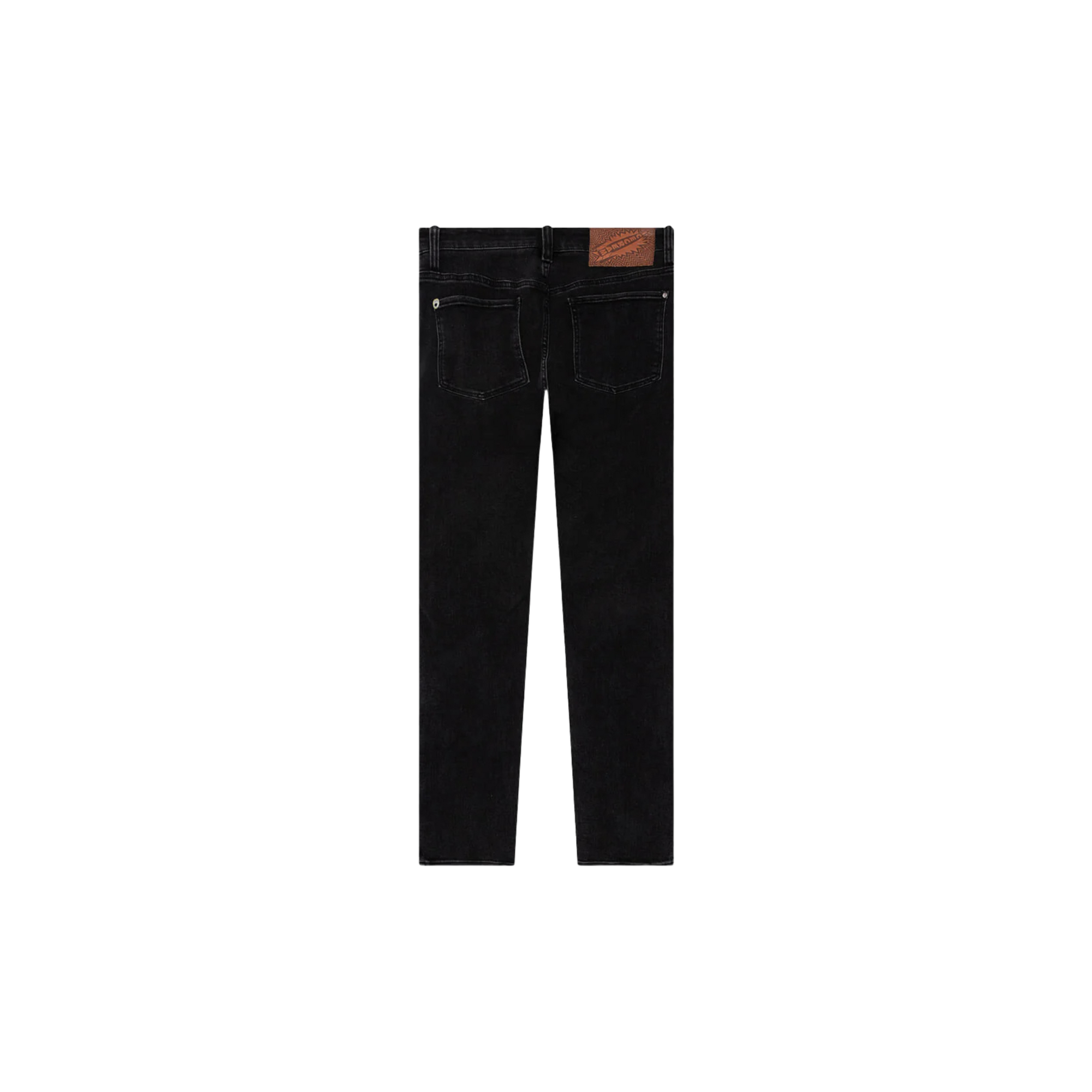 Black Running Dog Jeans for Men - Comfortable & Durable Stretch Denim Pants for Jogging, Walking & Casual Wear