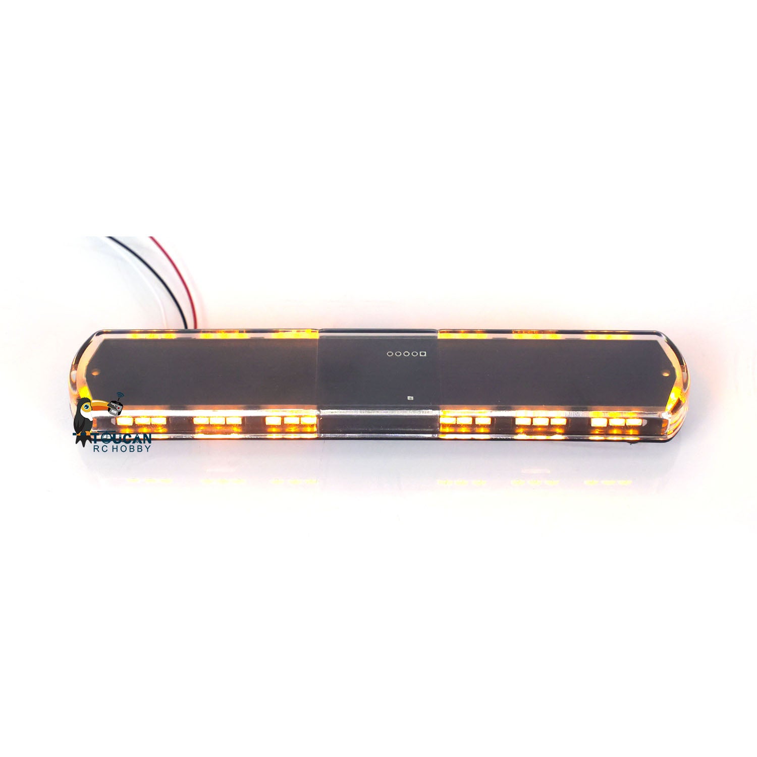 BITRC BWL 11321 1/14 Scale Plastic Rotating Warning Light for LESU TAMIYA RC Truck Models - DIY Construction Vehicles, Crawlers & Off-Road RC Cars - Perfect for RC Enthusiasts and Scale Model Builders