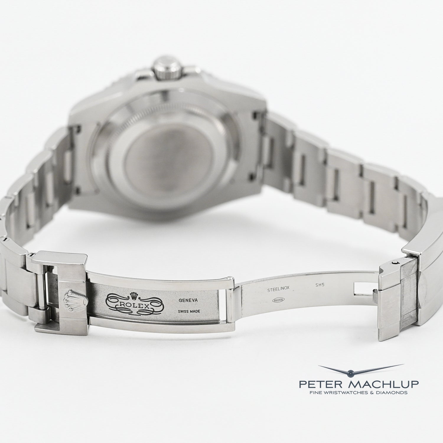 Original Title: Rolex Submariner No Date 2014   Optimized Title: **Authentic Rolex Submariner No Date 114060 Stainless Steel Watch 2014 - Men's Luxury Diver Timepiece for Professional Diving & Everyday Wear**