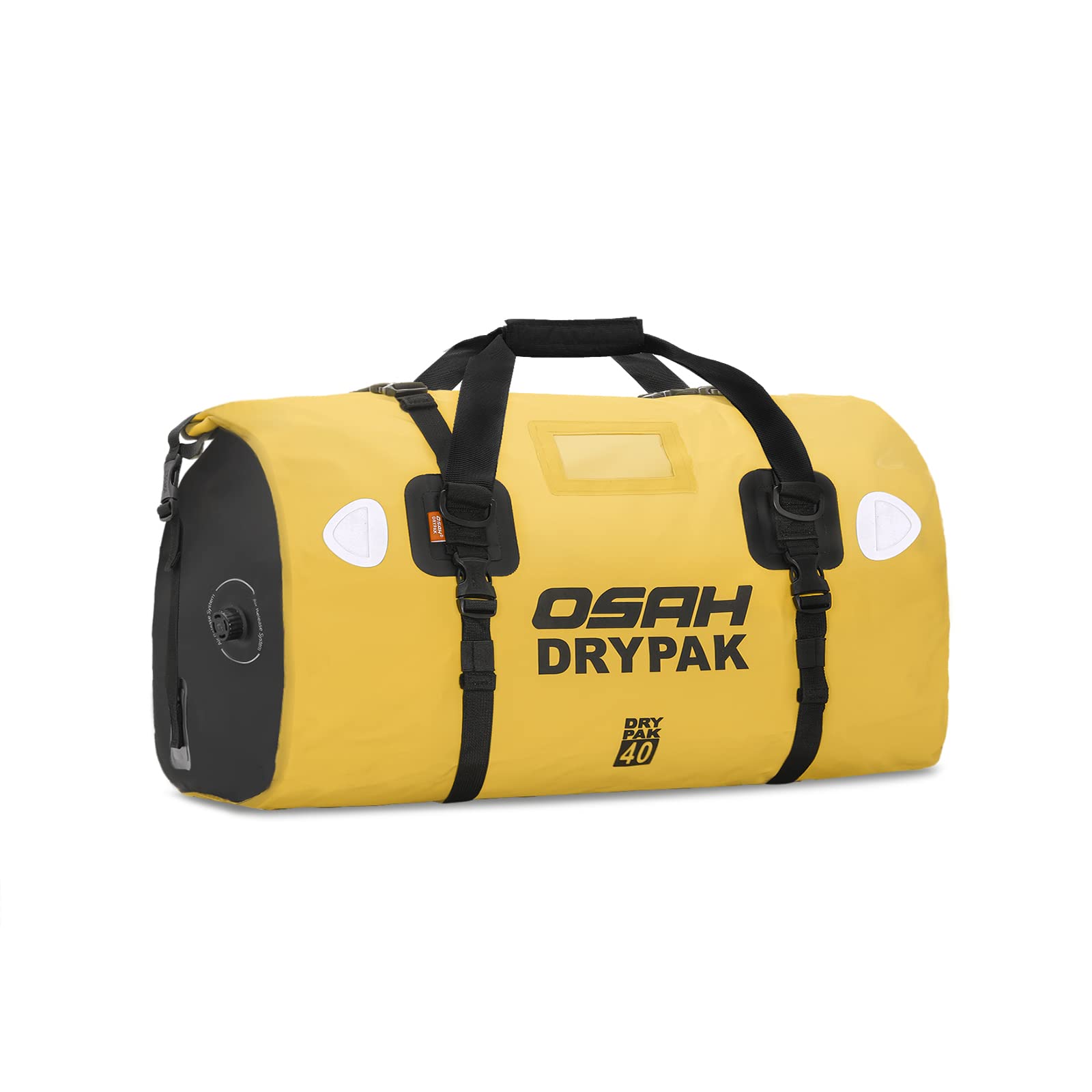 Waterproof Motorcycle Dry Bag 40L - Durable for Travel, Hiking & Camping
