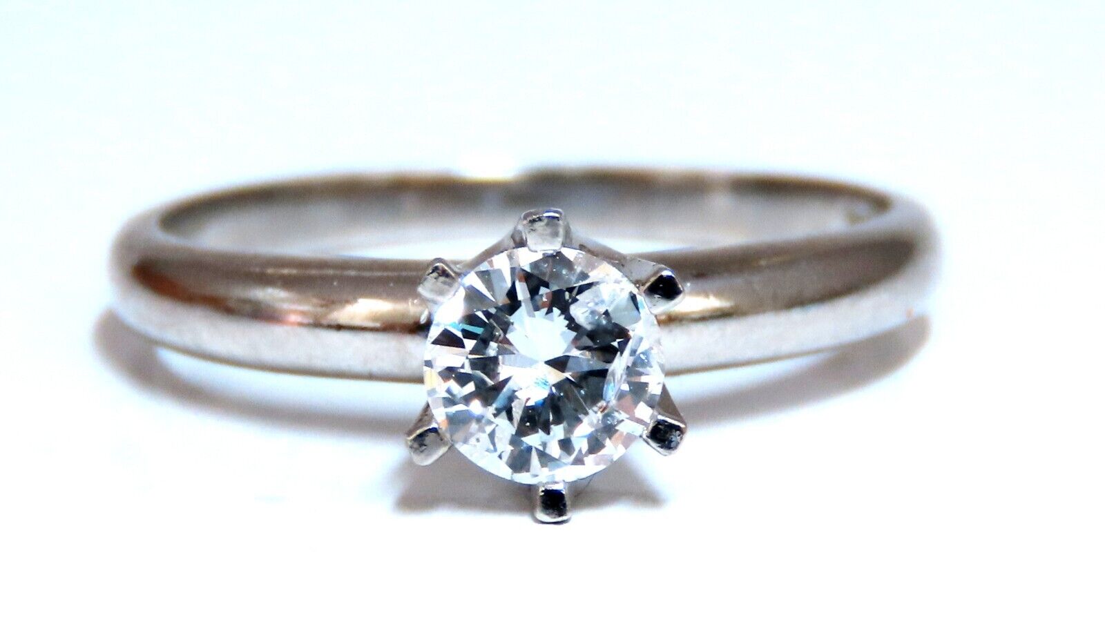 GIA Certified 0.49 Carat Natural Round Diamond Solitaire Engagement Ring - E Color I2 Clarity for Proposal, Wedding & Anniversary Gifts
