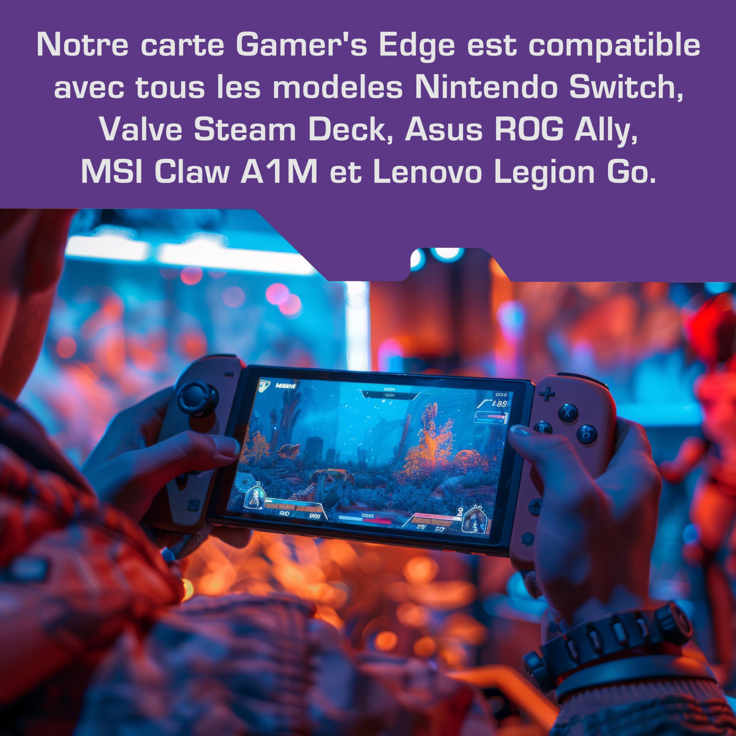 1TB Micro SD Card for Nintendo Switch - High-Speed Gaming Storage for DLC, Save Data & Fast Loading | Perfect for Gamers & Travel Use