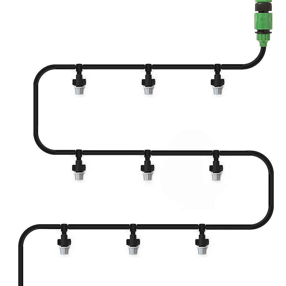 10m Garden Irrigation Hose Kit - Durable Watering System for Lawns, Plants & Outdoor Use - Perfect for Gardening, Landscaping & Backyard Watering