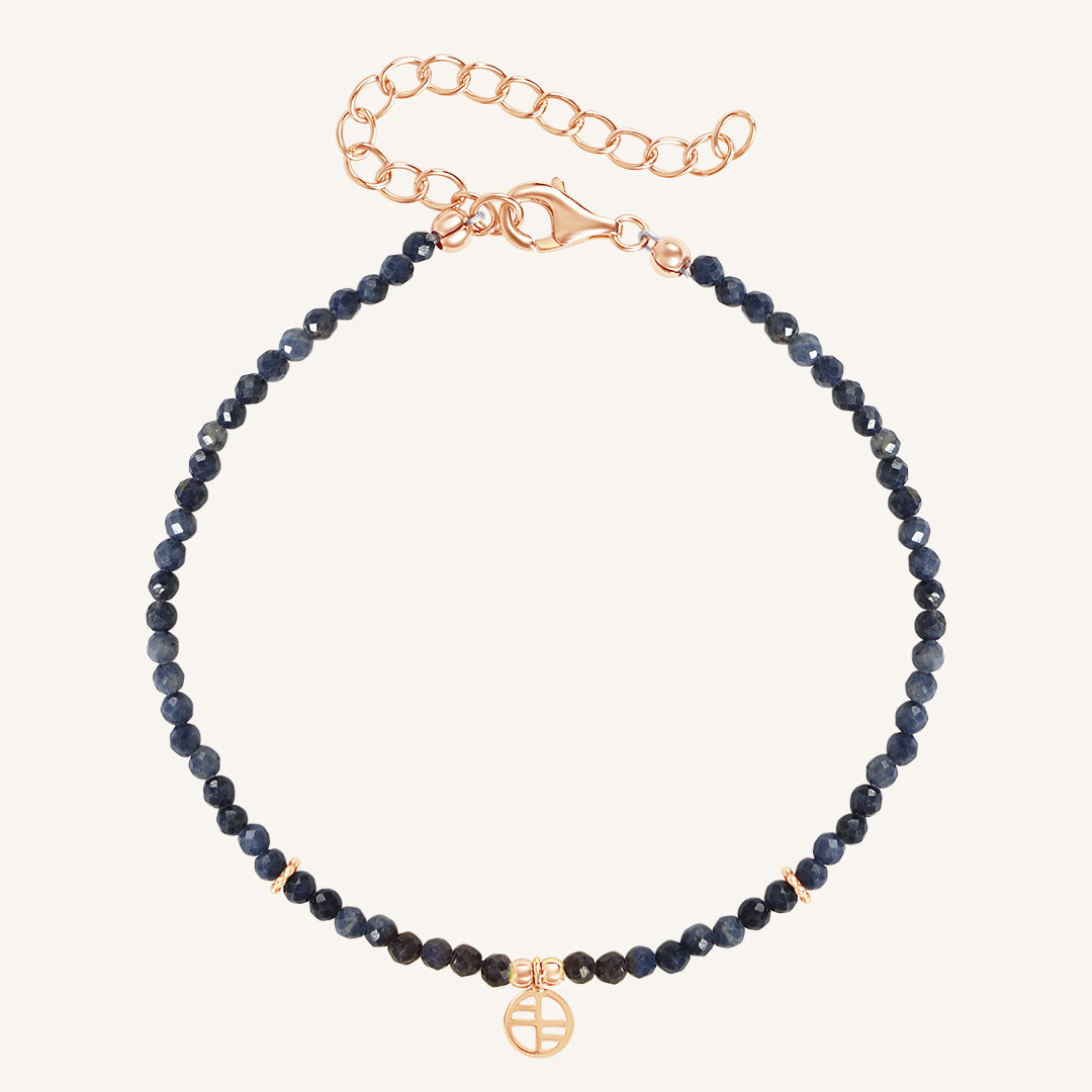 September Birthstone Bracelet - Elegant Sapphire Jewelry for Women | Perfect Gift for Birthday, Anniversary & Special Occasions