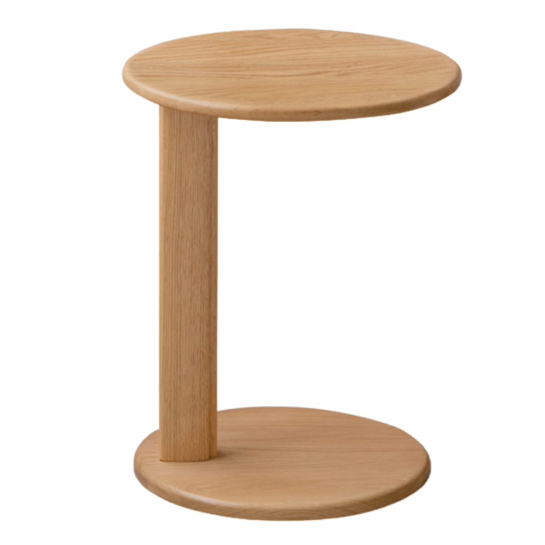 15.7x15.7x19.2 inch/ 40x40x49.8 cm/ Natural Wood color/ small number