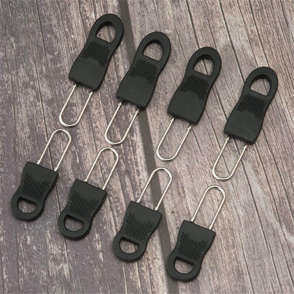 Xuccus 16pcs Zipper Pull Repair Kit - Mixed Color Replacement Zipper Sliders for Luggage, Backpacks, Tents & Travel Bags - Fix Broken Zippers Easily for Outdoor Gear & Suitcases