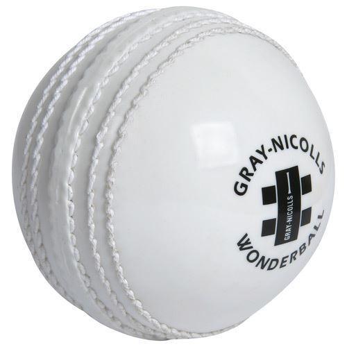 Gray Nicolls Wonderball Cricket Ball - High Performance Leather Cricket Ball for Matches & Practice | Perfect for Club, School & Professional Cricket Games