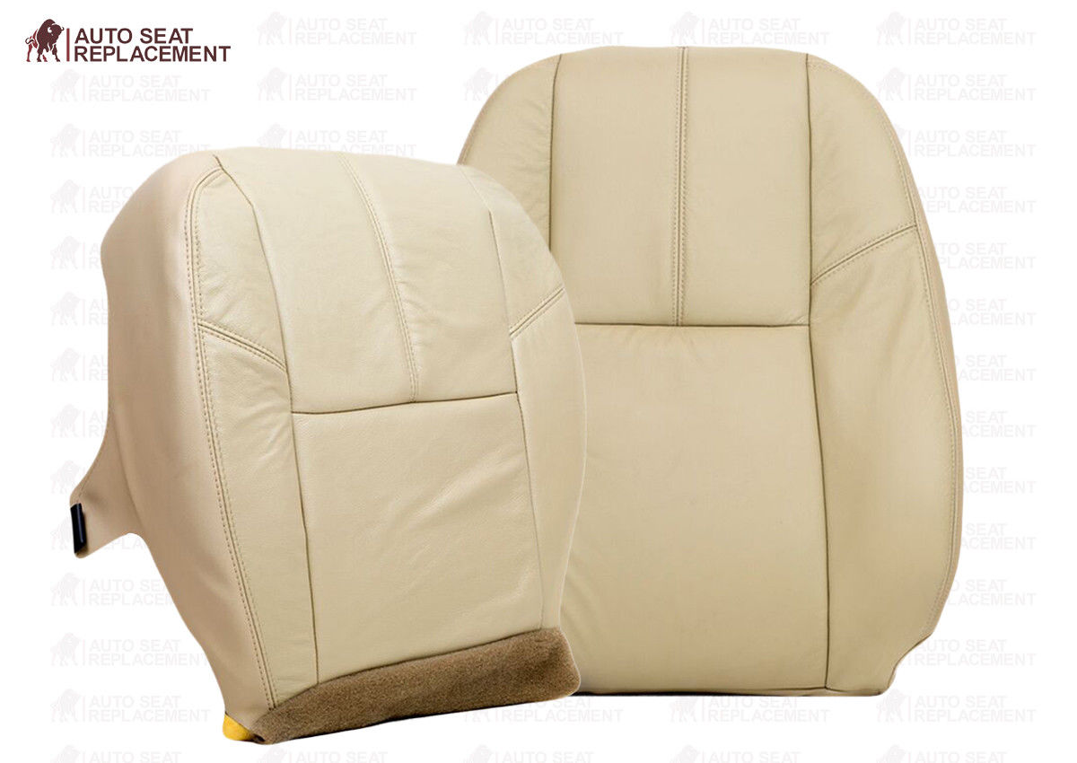 Genuine Leather Seat Covers for 2008-2011 Chevy Silverado 1500/2500/3500 - Bottom Seat Protection - Perfect for Truck Upgrades & Road Trips