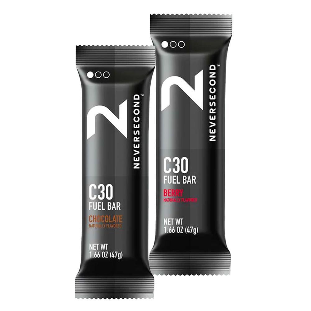 Neversecond C30 Energy Fuel Bar - High Performance Sports Nutrition for Endurance Athletes - Perfect for Running, Cycling & Triathlon Training