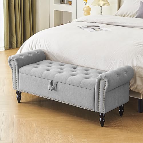 Faux Linen Light Grey