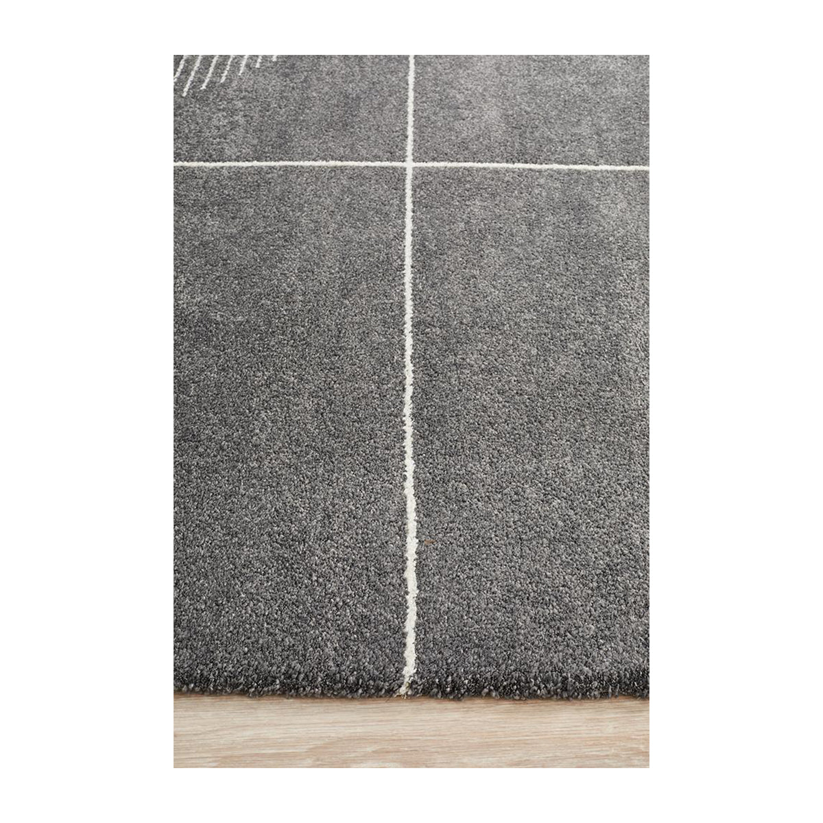 Premium Broadway 935 Area Rug in Charcoal Gray - Soft & Durable Living Room Carpet for Home Decor, Bedroom, Office, and High-Traffic Areas