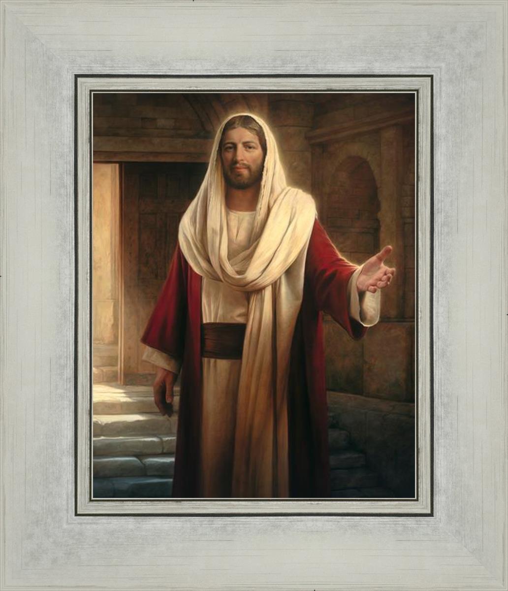 Come Follow Me by Howard Lyon - Inspirational Christian Art Print for Home, Church & Office Decor
