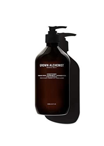 Grown Alchemist Hydrating Hair Conditioner with Damask Rose, Chamomile & Lavender Stem - 500ml | Natural Moisturizing Treatment for Dry, Damaged Hair | Salon-Quality Vegan Hair Care for Daily Use & Professional Styling