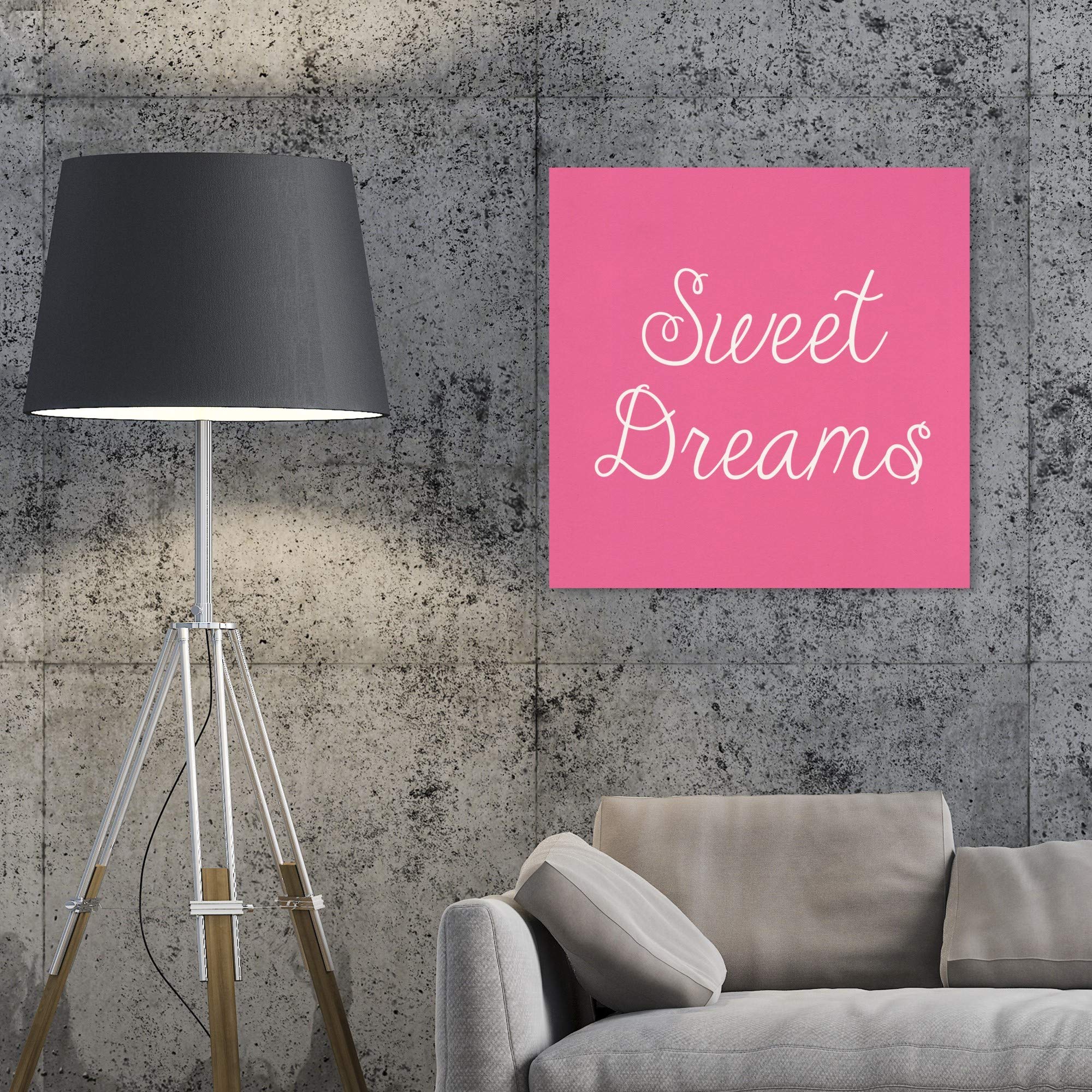 Sweet Dreams Wall Art Canvas Print for Kids Room - 24
