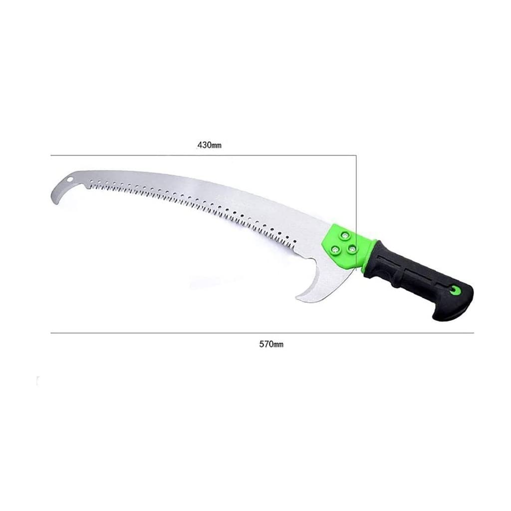 Extendable Telescopic Pole Saw 3.5M - High Reach Tree Pruner for Trimming Branches, Leaves & Fruit Trees | Lightweight Landscaping Tool for Gardening, Yard Maintenance & High Altitude Pruning | Perfect for Home Gardeners & Professional Landscapers