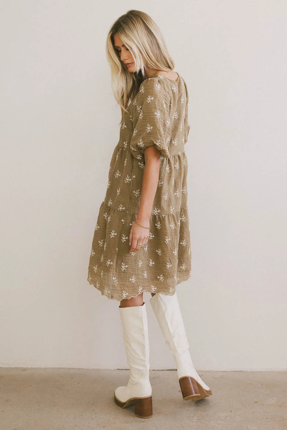 Marco Embroidered Mini Dress - Floral Summer Party Dress for Women | Perfect for Beach Vacations, Date Nights & Cocktail Parties | Final Sale