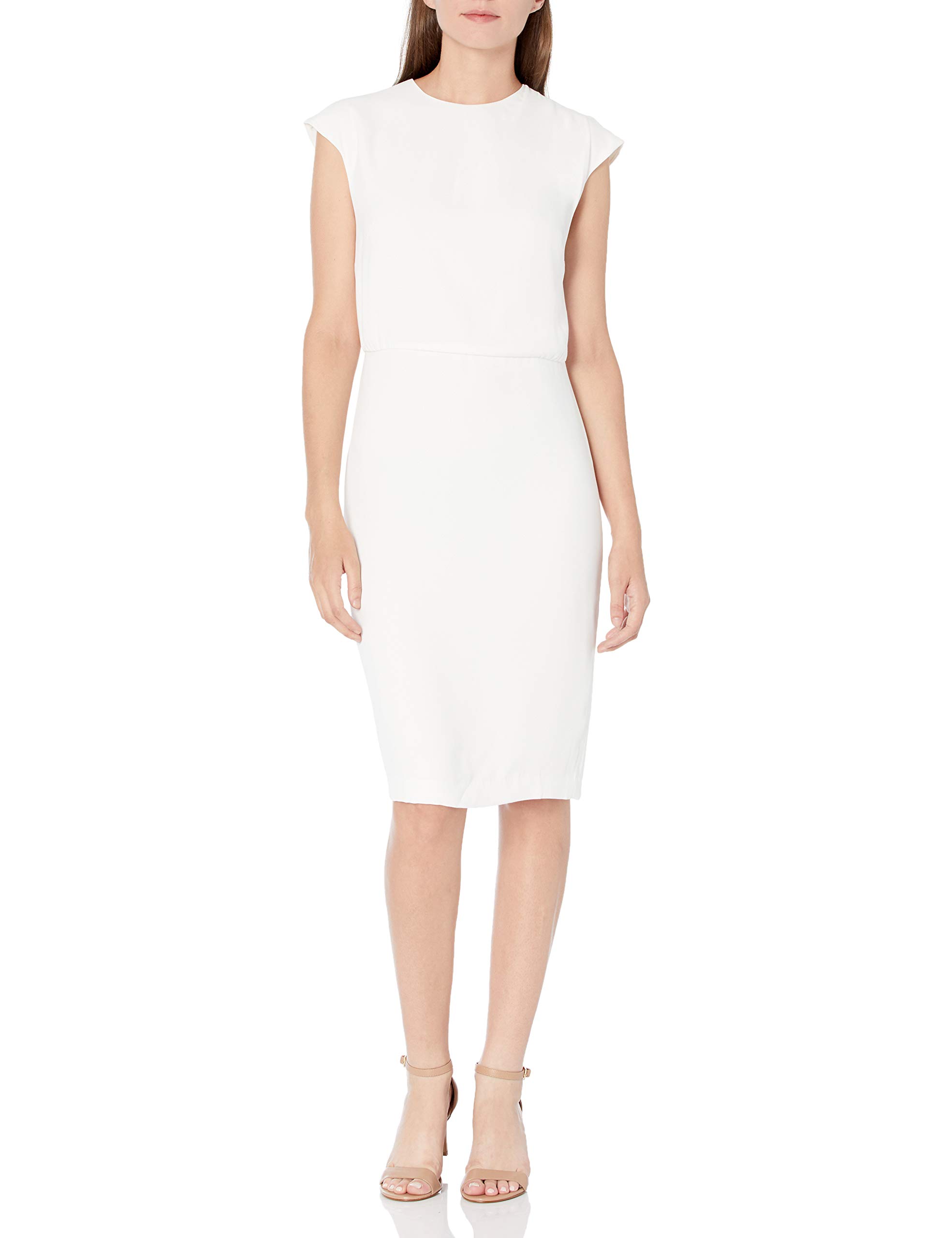 HALSTON Women's Slim Fit Pencil Skirt - Professional Office Wear & Party Outfits for Women | Stretchy Comfort & Stylish Design for Work, Cocktail Dinners & Formal Events