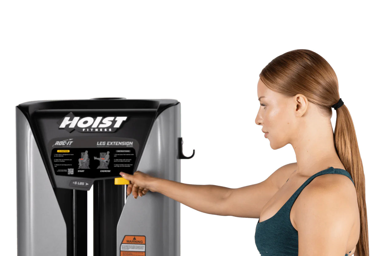 Hoist ROC IT Leg Extension Machine (RS 2401) - Professional Gym Equipment for Home & Commercial Use - Perfect for Leg Workouts, Strength Training & Fitness Enthusiasts