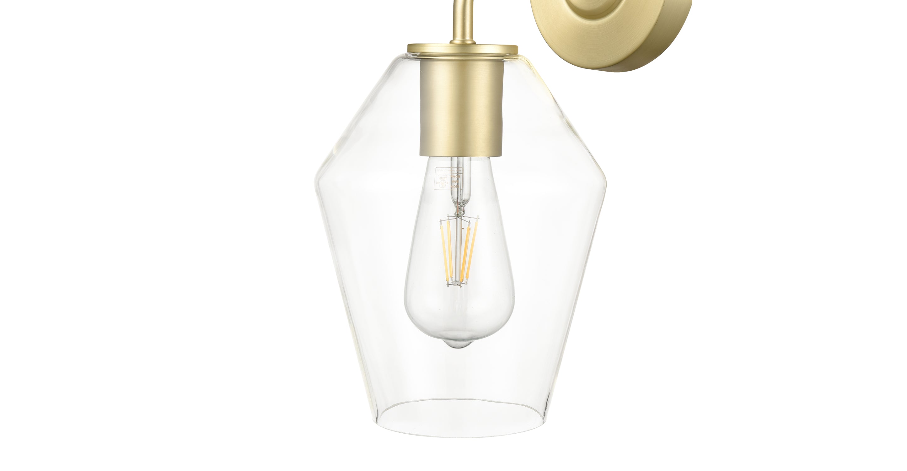 Clare Wall Sconce - Modern LED Wall Light Fixture for Bedroom, Living Room & Hallway | Dimmable Indoor Lighting with Adjustable Arms