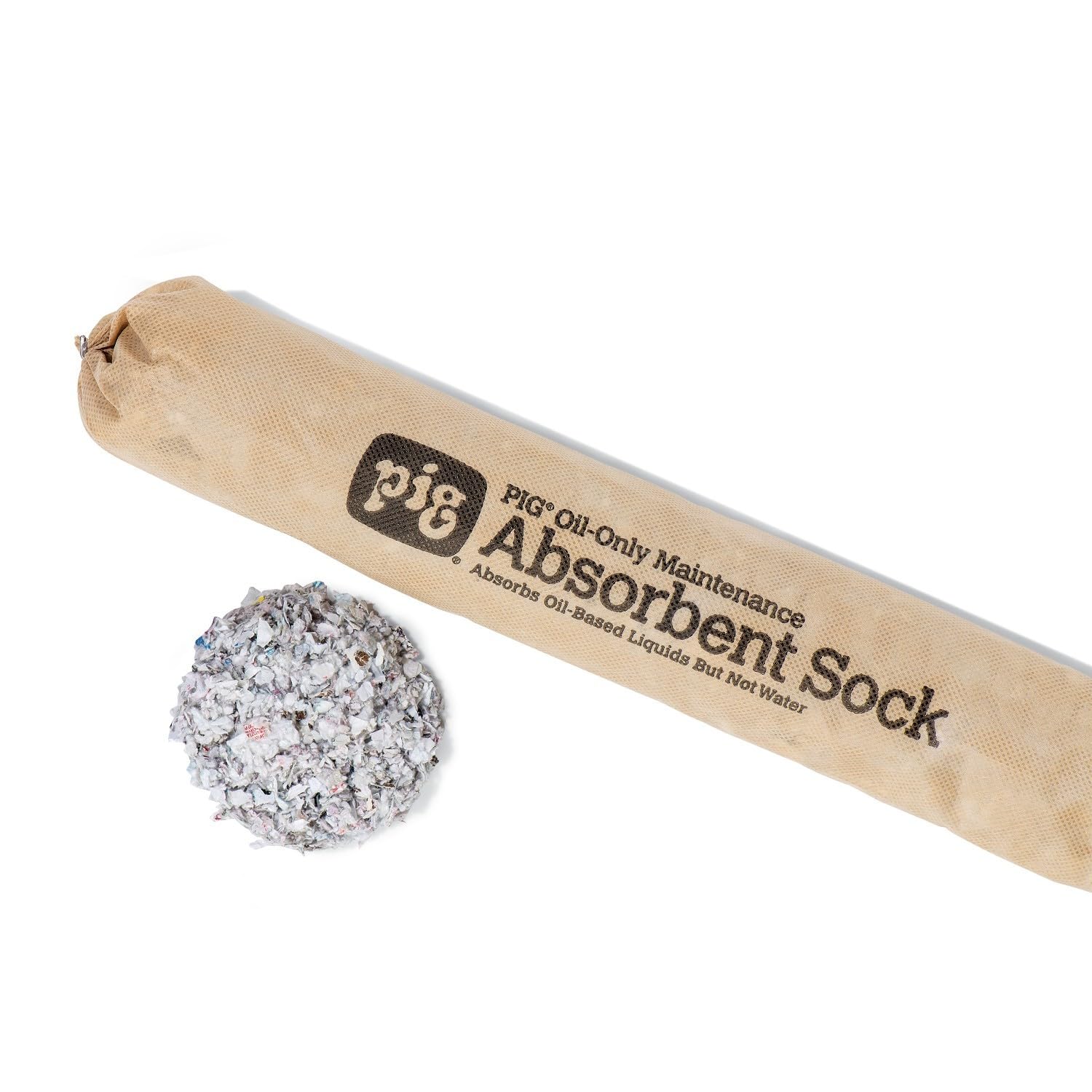 Oil Absorbent Socks for Spill Cleanup | PIG 3