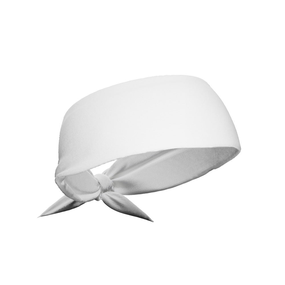 Elegant White Satin Tie Headband for Women - Adjustable Hair Accessory for Weddings, Parties, and Everyday Wear
