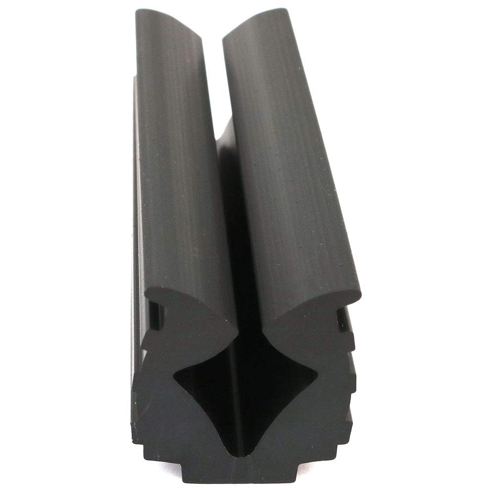 LQ Industrial Golf Shaft Clamp 2PCS - Black Rubber Vise Clamps for Golf Club Regripping, Re-Shafting & Head Extractor Repair | Perfect for Golf Club Maintenance & DIY Repairs at Home or Pro Shop