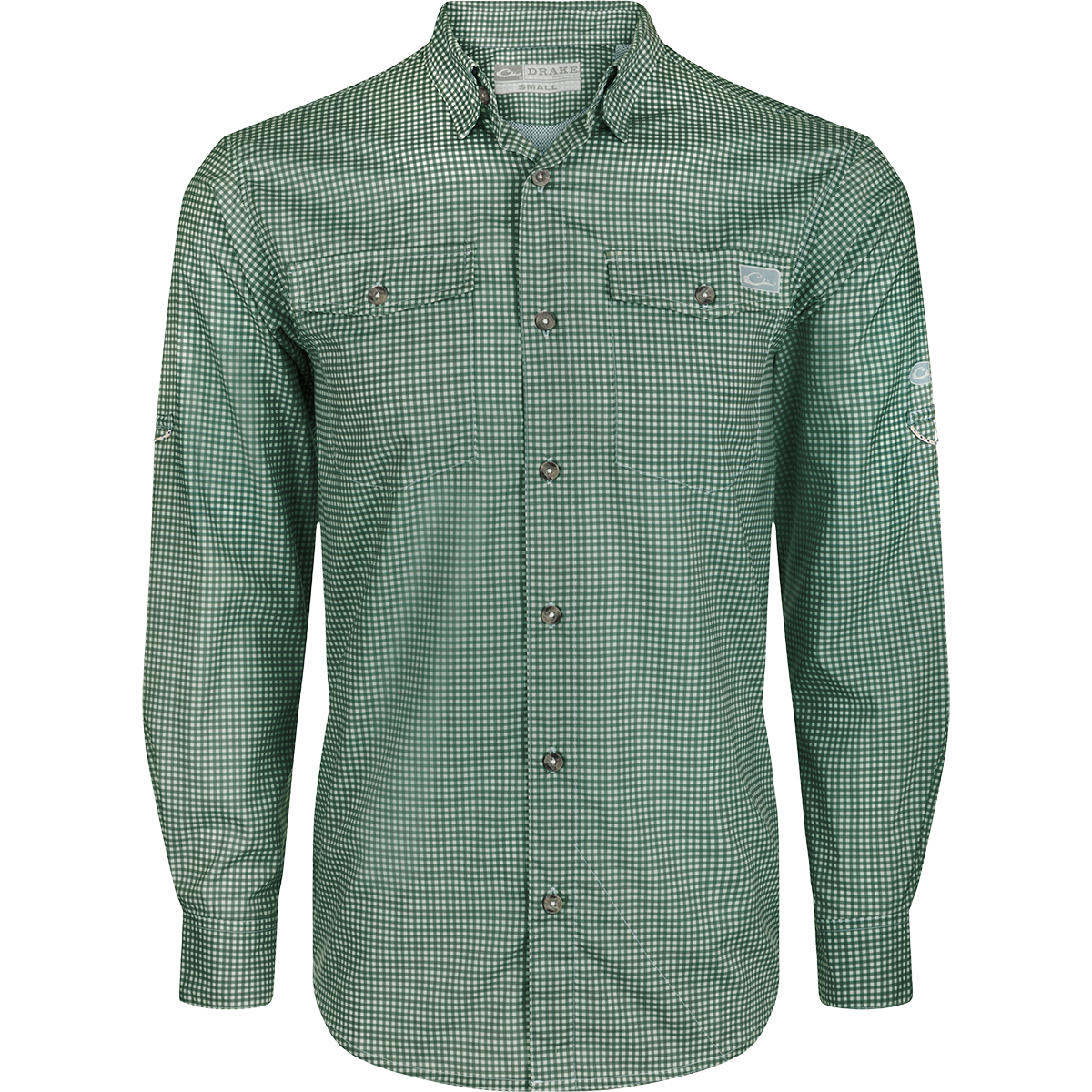 Frat Gingham Check Button Down Long Sleeve Shirt for Men - Classic Plaid Casual Dress Shirt - Perfect for Office, Date Night & Outdoor Activities