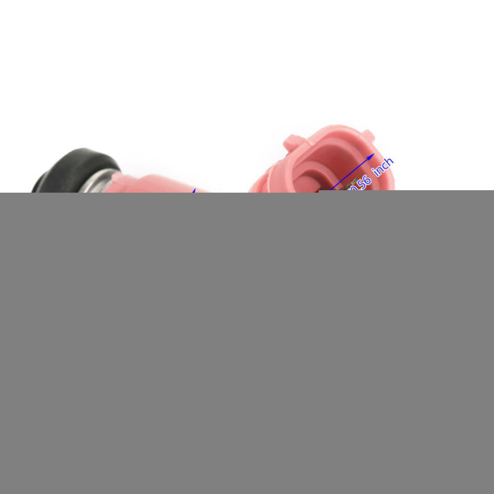 4Pcs Pink 565cc Fuel Injectors 16611-AA370 - High Performance Fuel Injectors for Subaru STI WRX Forester | Upgrade Your Turbocharged Engine for Better Acceleration & Power