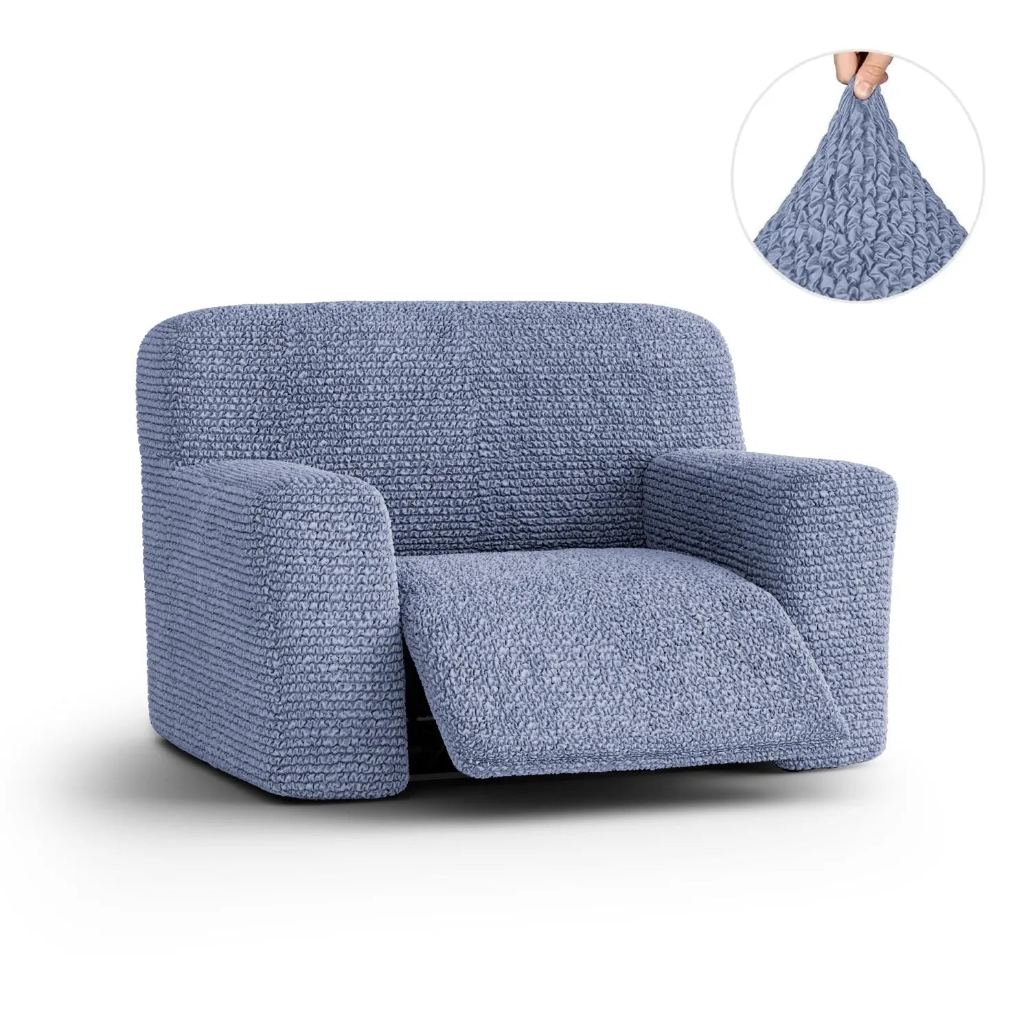Large Reclining Armchair Slipcover - Microfiber Collection | Durable & Stylish Furniture Protector for Living Room, Home Theater & Office