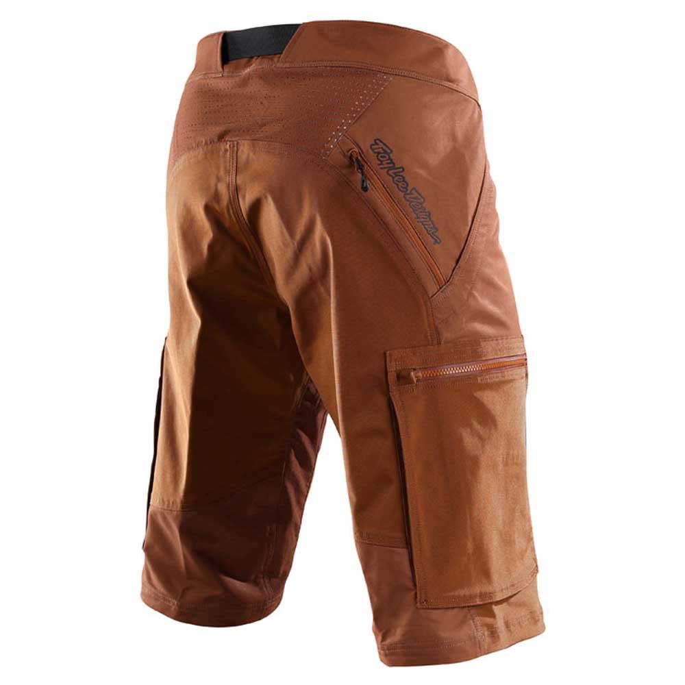 Troy Lee Designs Ruckus Cargo Mono Dark Canvas Shorts - Durable & Stylish Men's Cargo Shorts for Mountain Biking, Hiking & Outdoor Adventures
