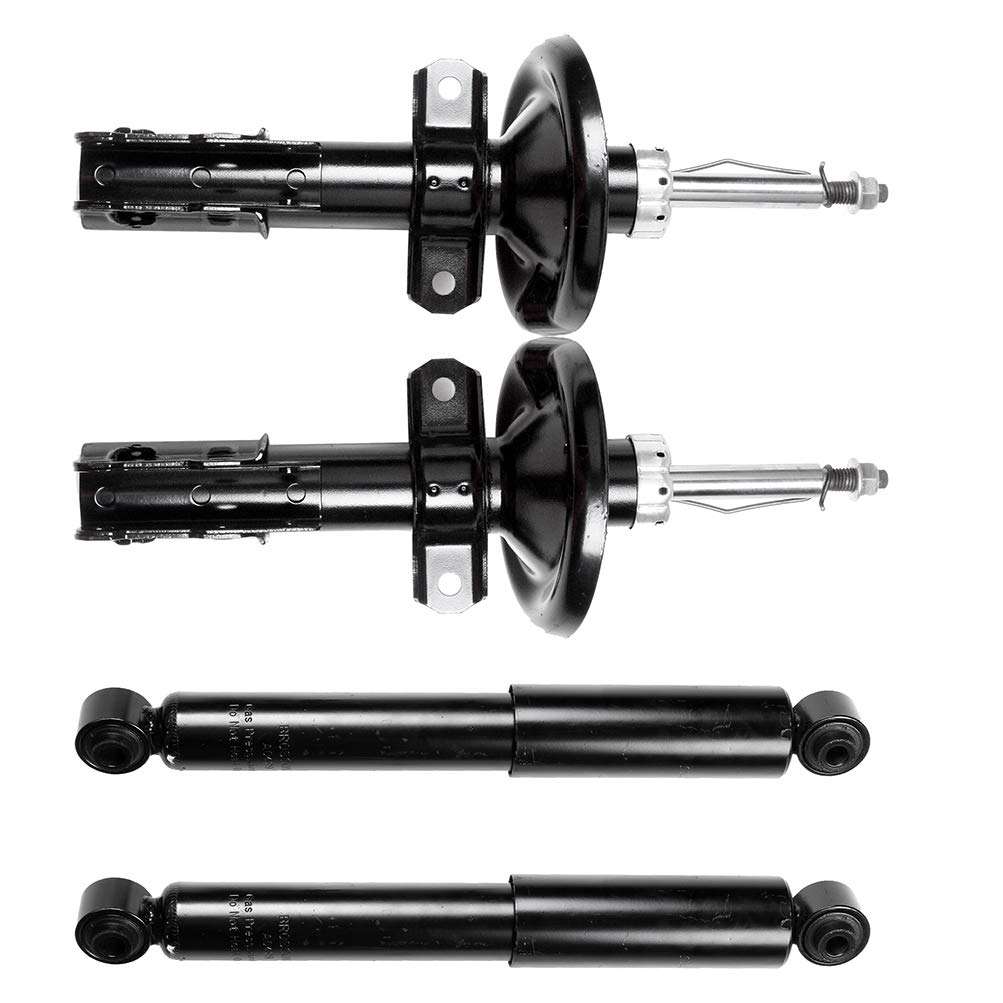 ANPART Front & Rear Shock Absorbers (4Pcs) - Compatible with 2003-2007 Saturn Ion - Replaces OEM 333461 333462 343308 - Smooth Ride for City Commuting & Highway Driving