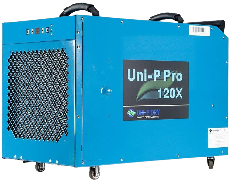 AlorAir UNI P DRY PRO 120X 120-Pint Commercial & Residential Dehumidifier with Built-in Condensate Pump - Ideal for Basements, Job Sites, and Large Spaces