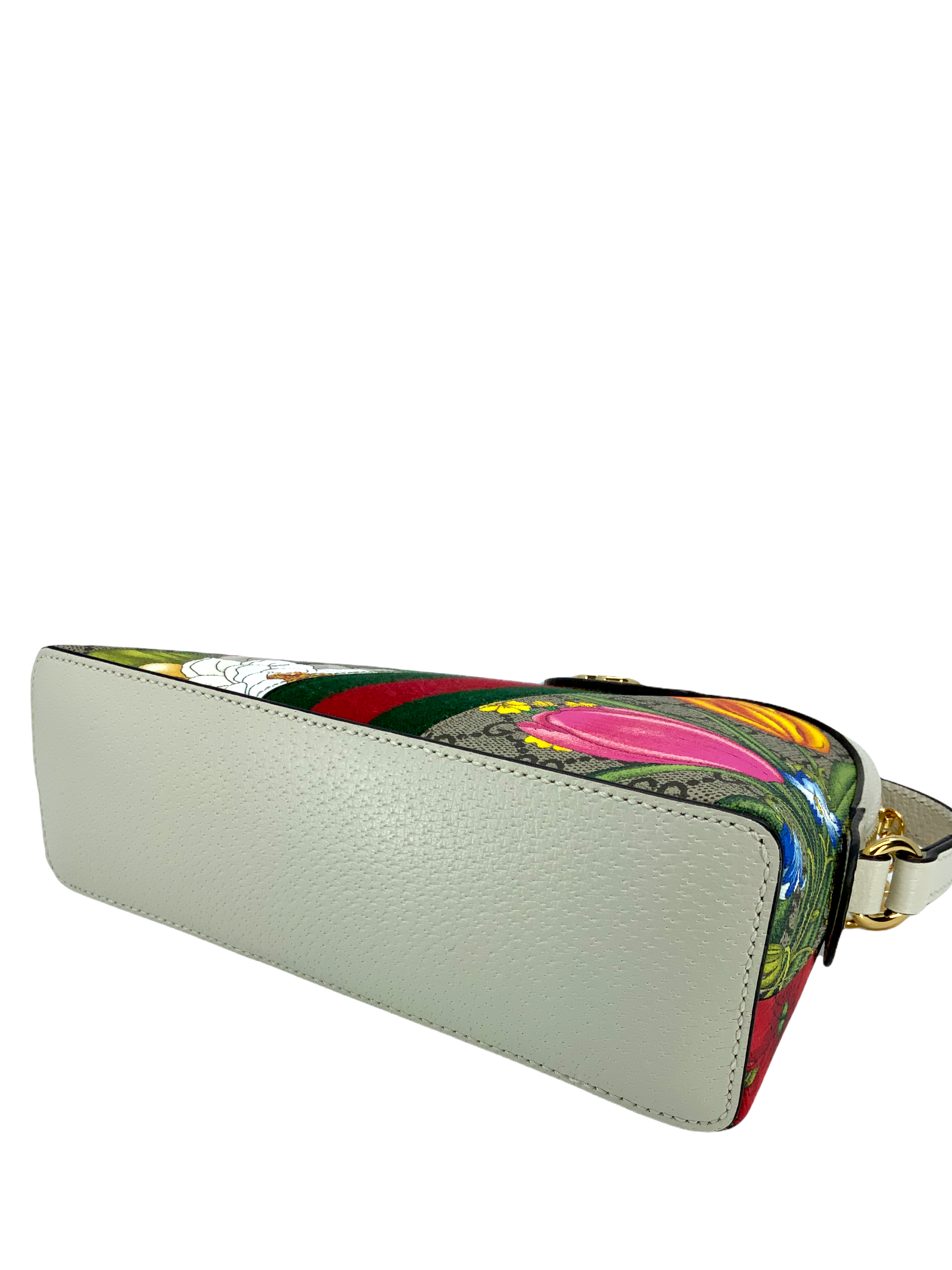 Gucci Ophidia Flora Small Shoulder Bag for Women - Luxury Leather Crossbody Purse with Floral Design - Perfect for Date Night, Travel & Everyday Use