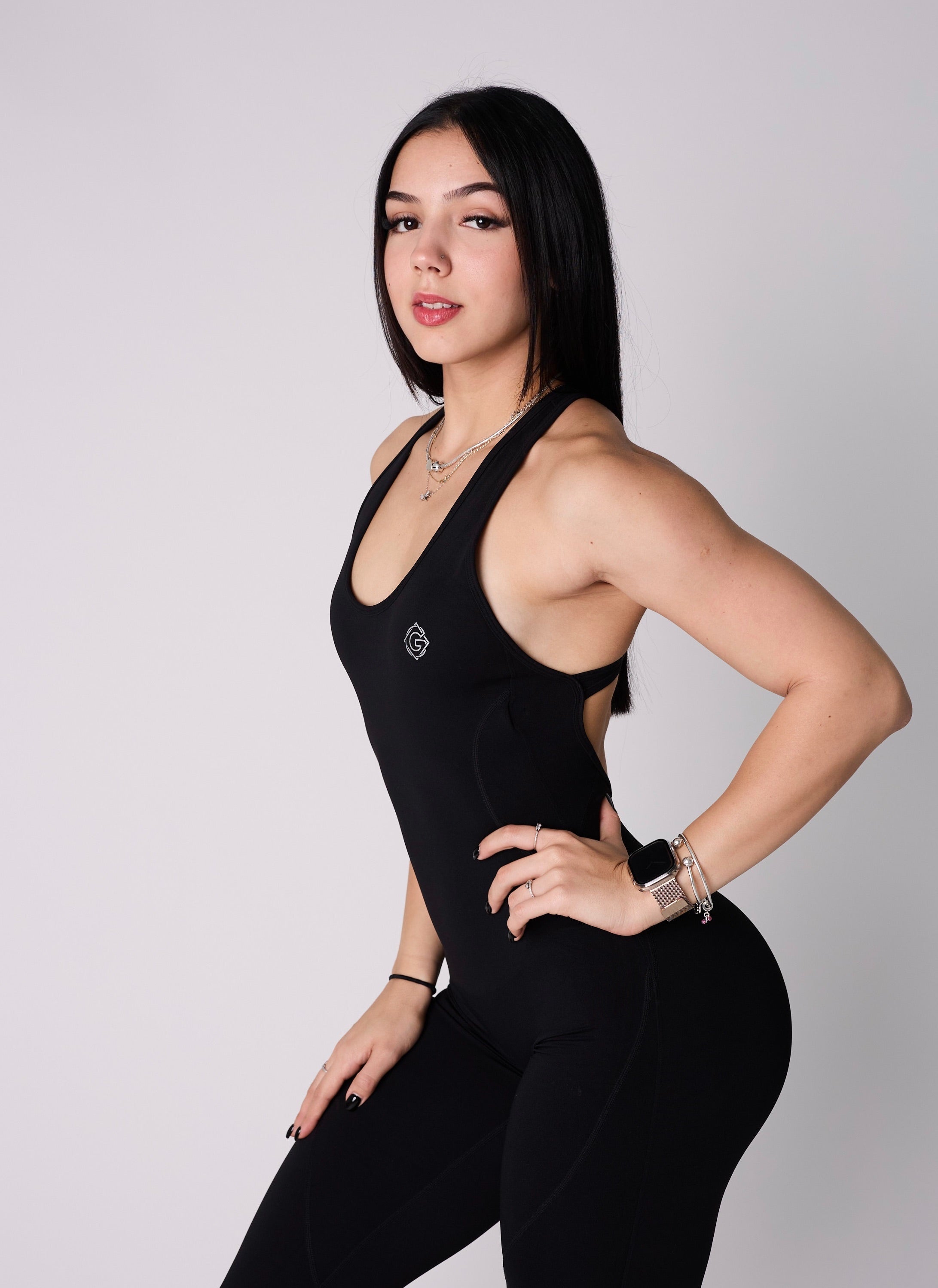 Best Women's Pilates Jumpsuit - Stretchy Yoga Workout Outfit for Women - Perfect for Gym, Dance & Home Fitness