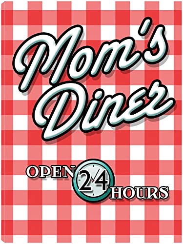 Moms Diner Red Checkered