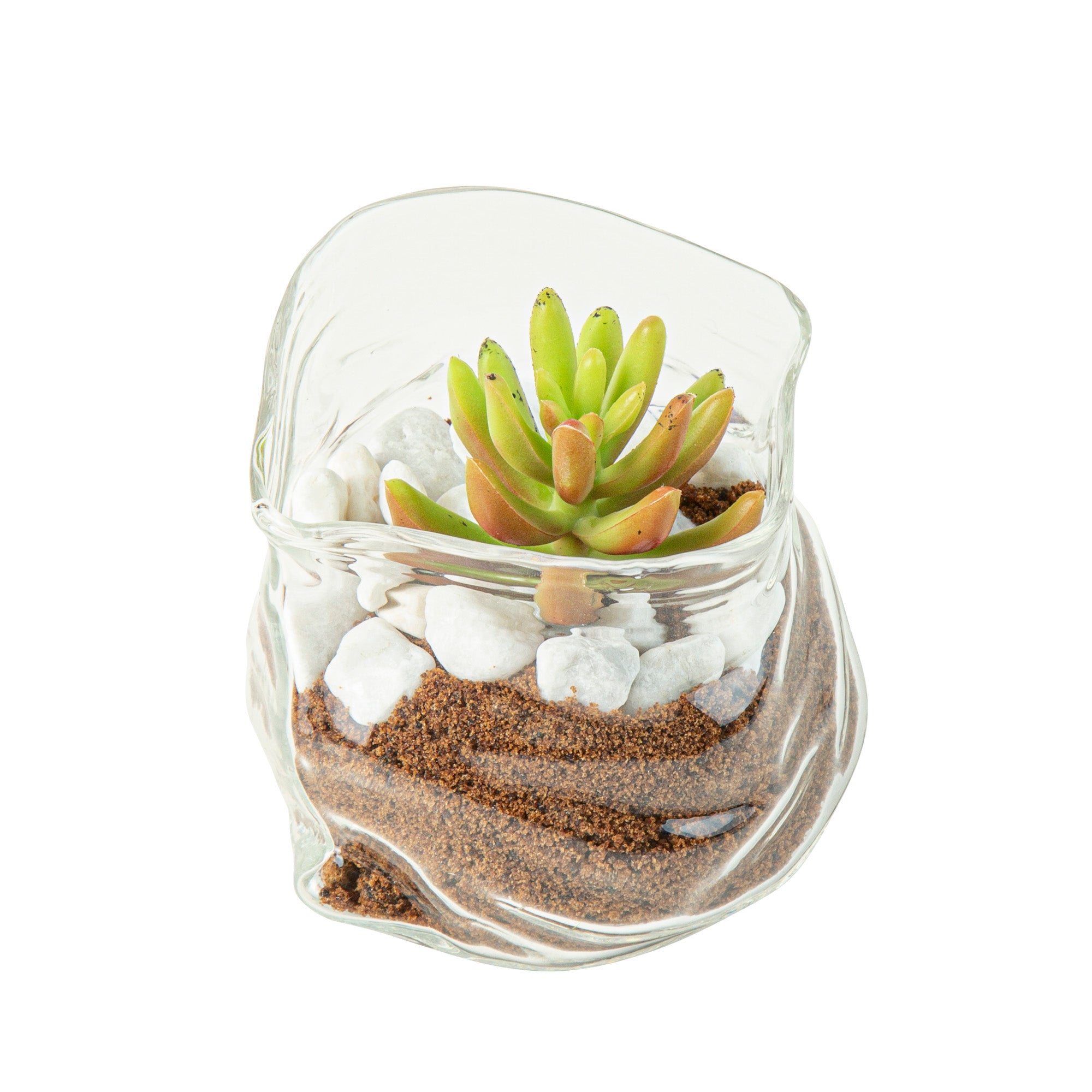 8 oz Clear Glass Storage Bowl with Lid - Round Airtight Food Container (3.25
